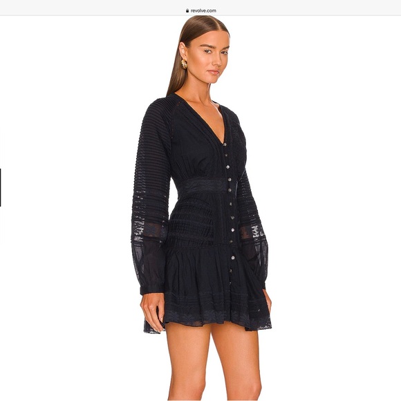 Veronica Beard Addilyn Mini Dress Color INK Size 2 New With Tags! - Picture 2 of 9